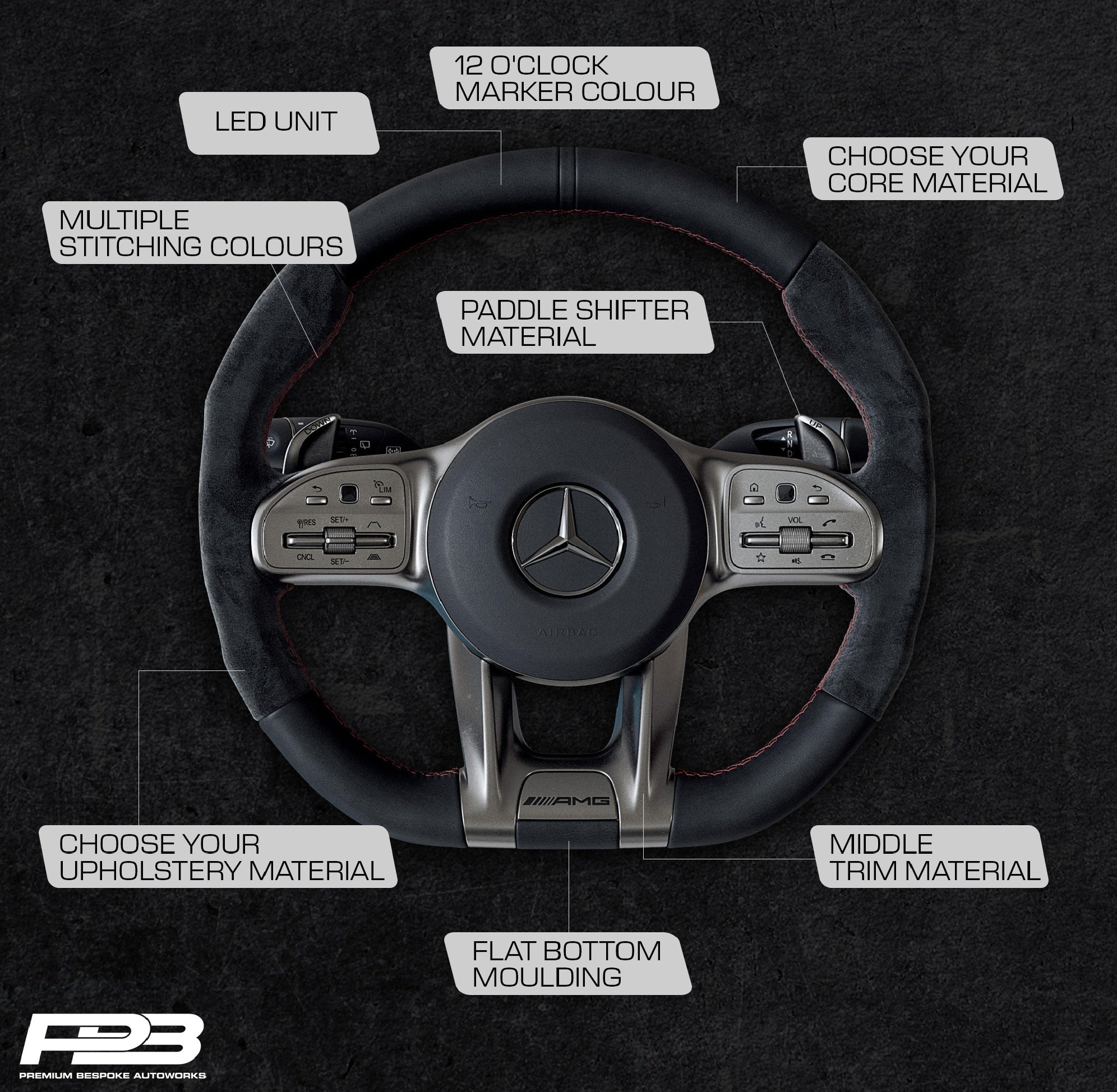 Custom Steering Wheel Options