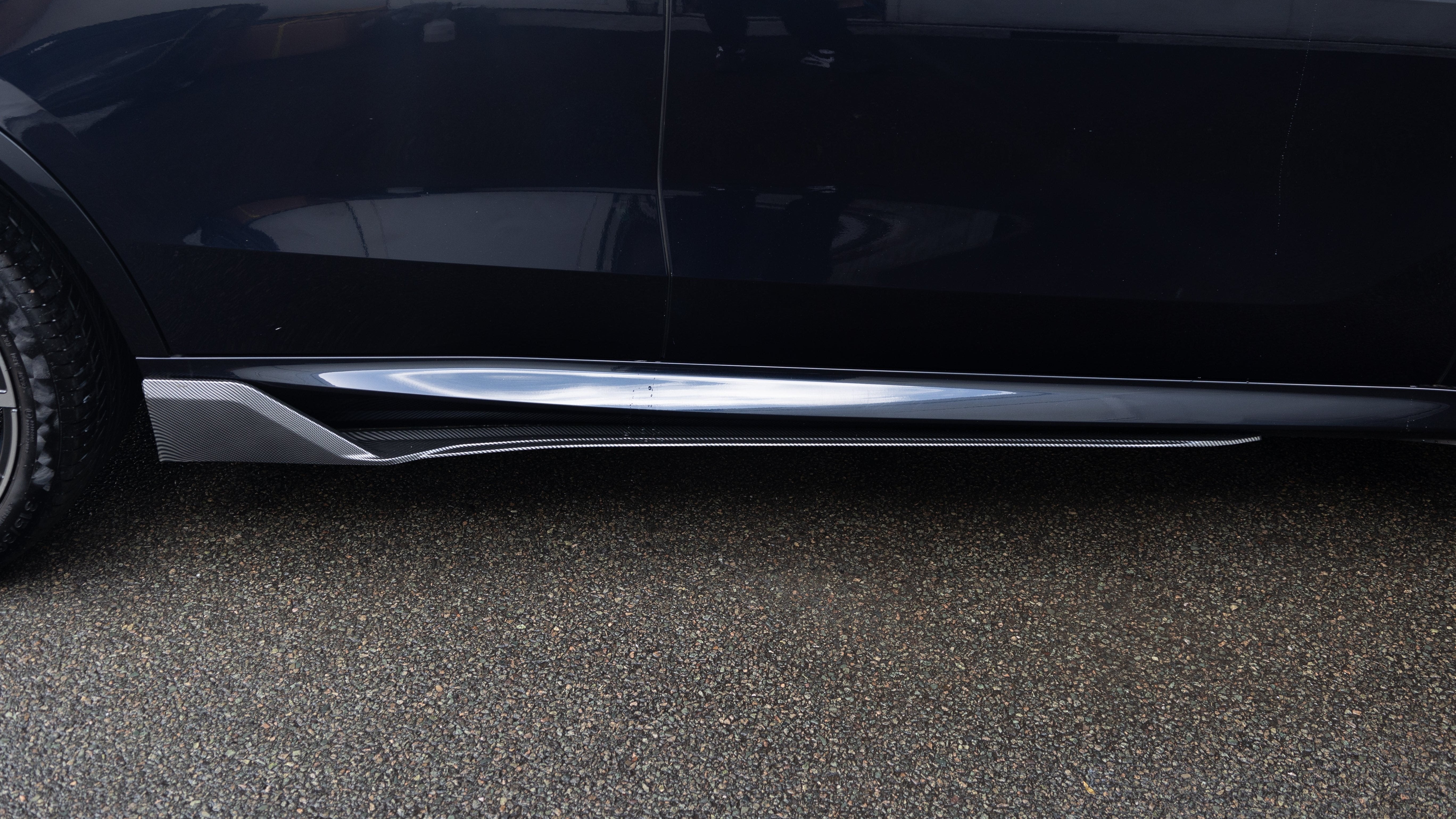 BMW X5 Carbon Fibre Effect Side Skirts