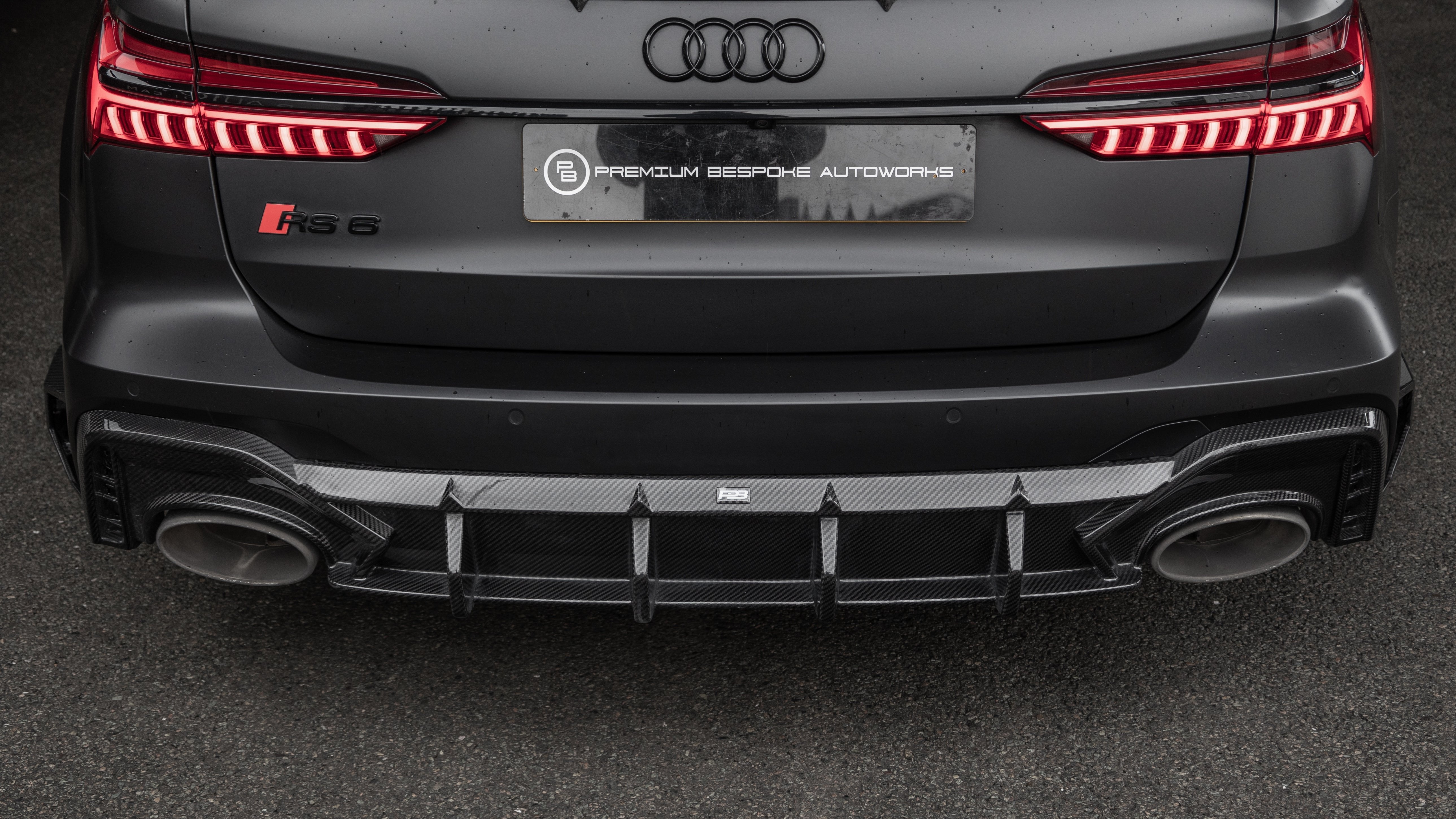 Carbon Fibre Rear Diffuser for 2020 Onwards Audi RS6 C8