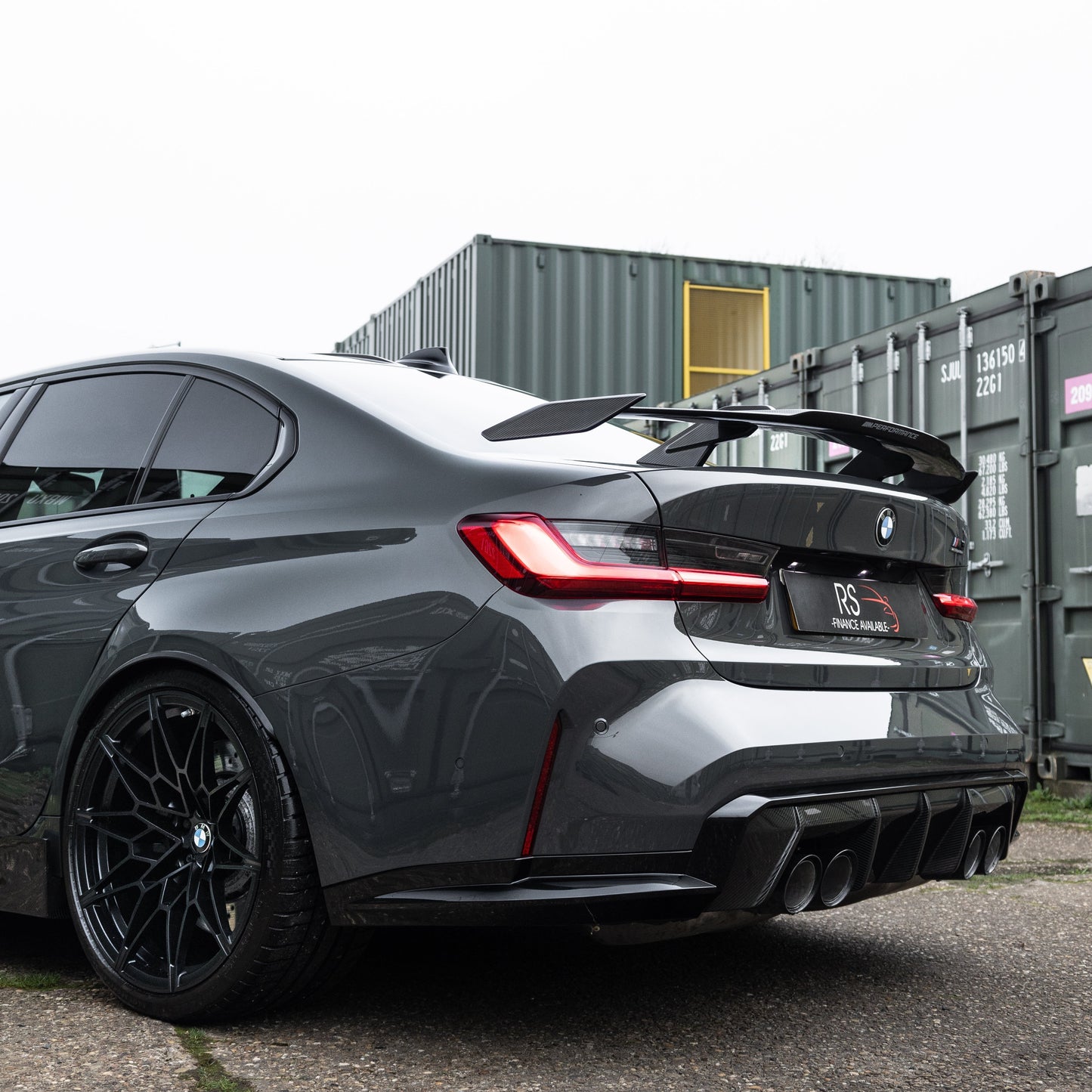 G80 BMW M3 CARBON FIBRE REAR WING 