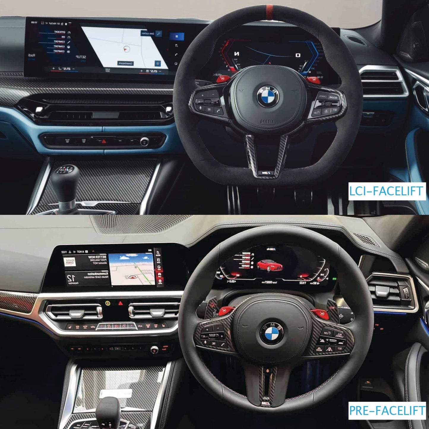 BMW FACELIFT STEERING WHEEL