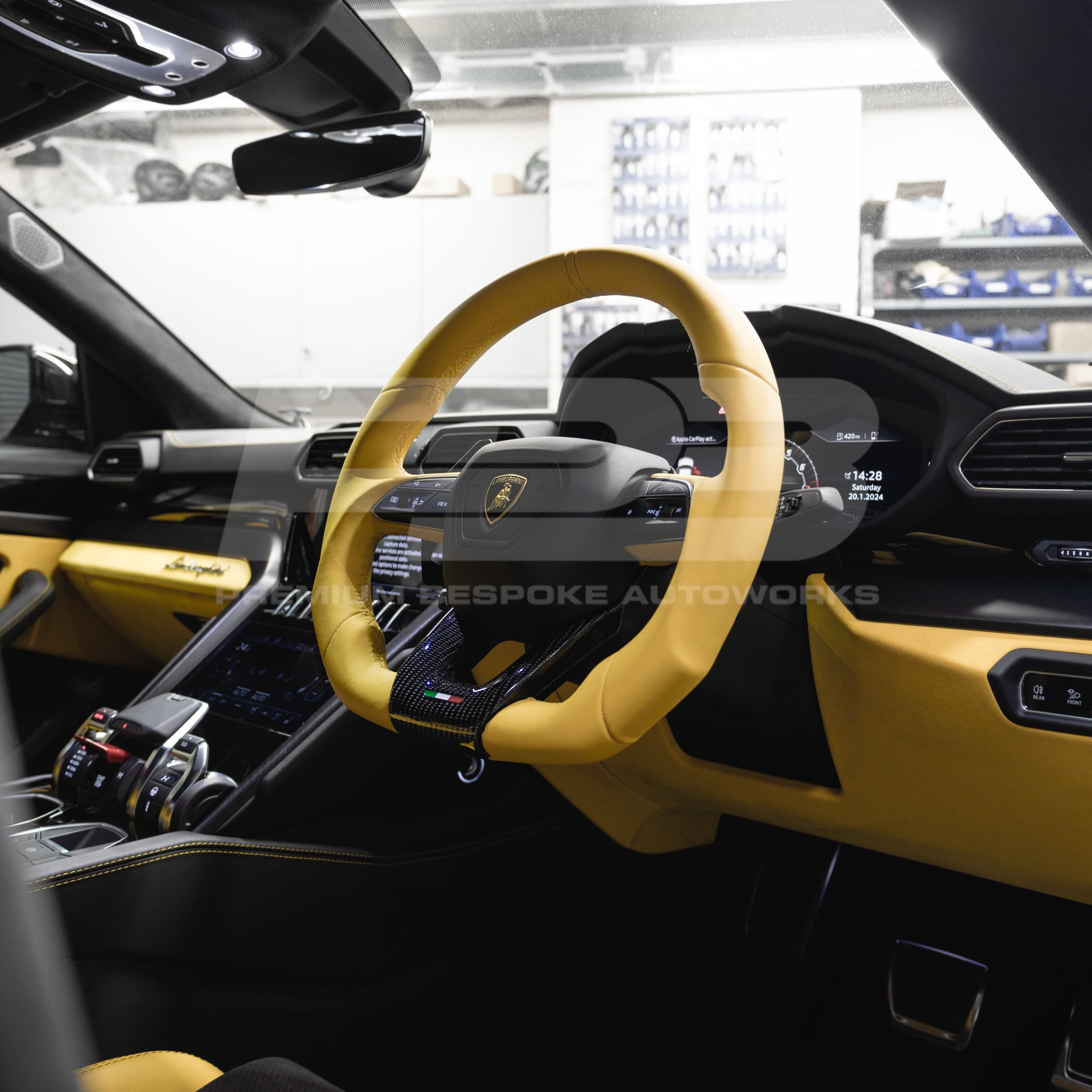 Lamborghini Urus Custom Steering Wheel