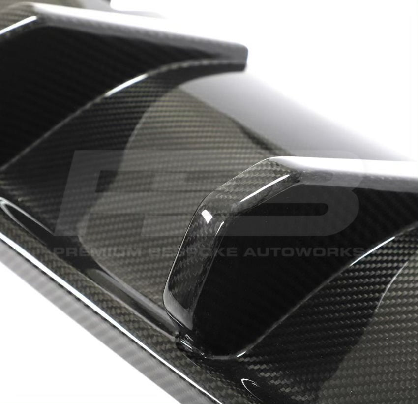 MK8 VOLKSWAGEN GOLF R CARBON REAR DIFFUSER 