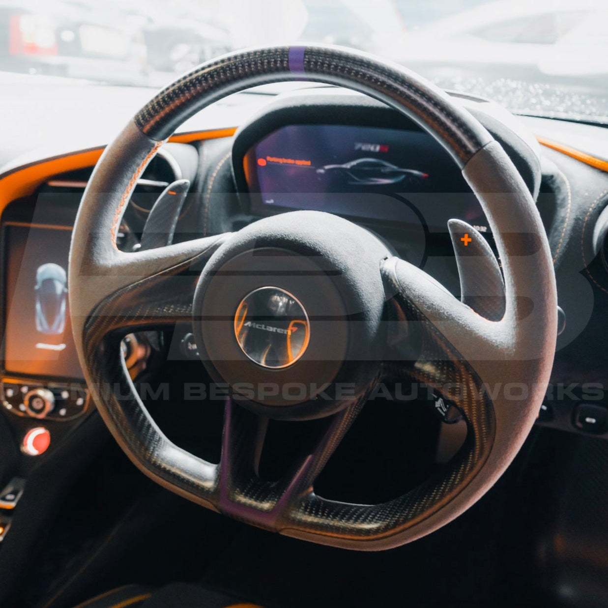 Mclaren 720s Custom Steering Wheel