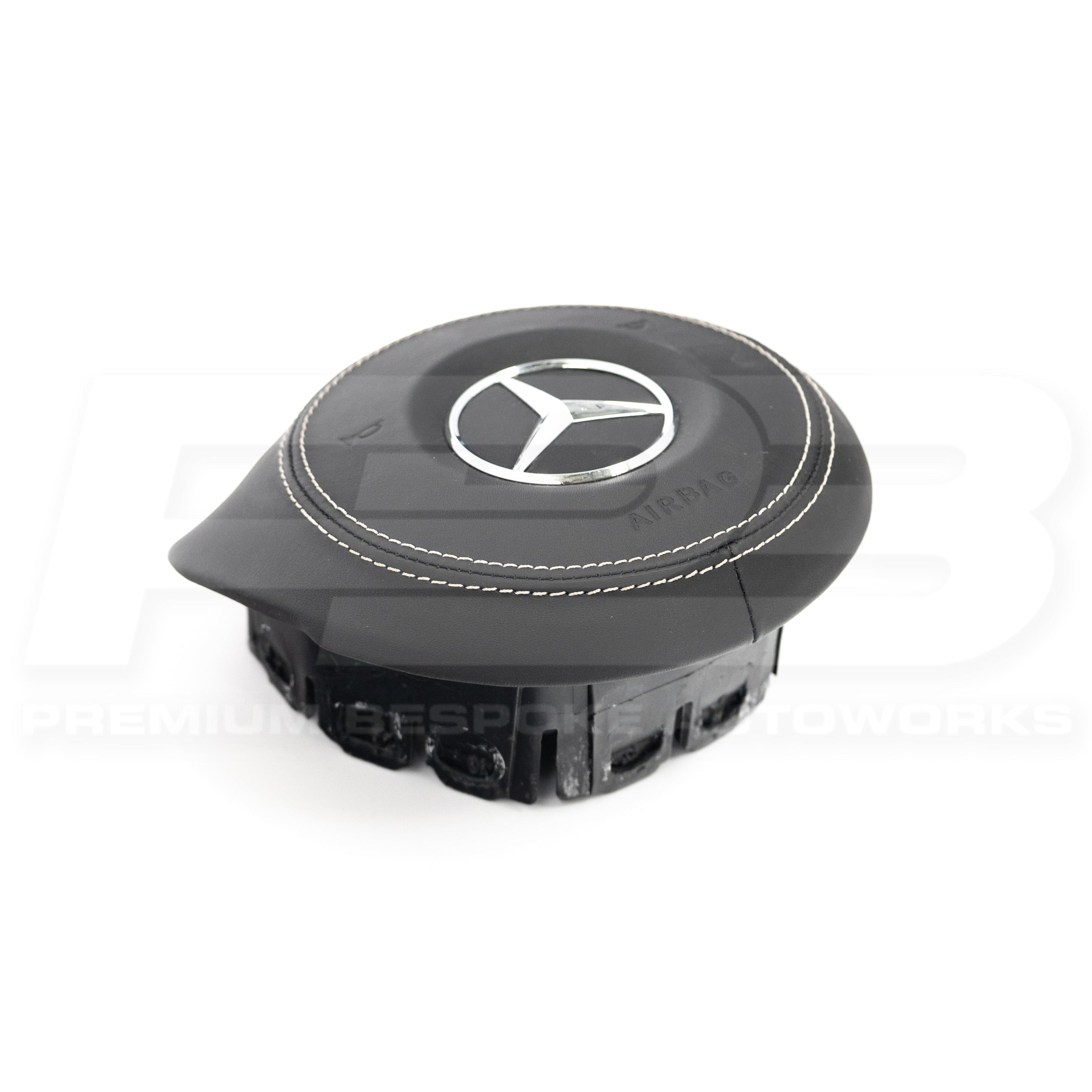 Mercedes AMG Leather Airbag Cover