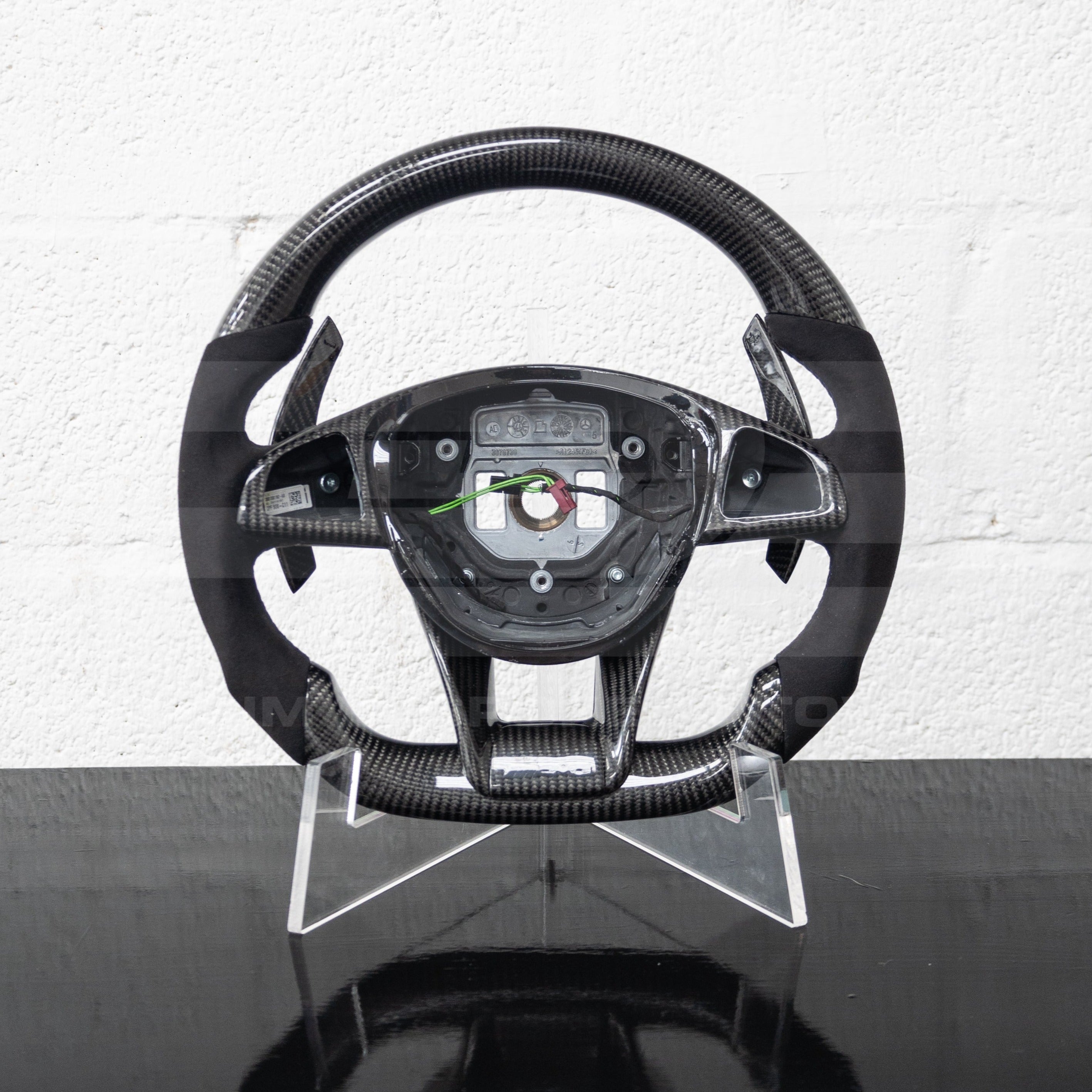 Mercedes Carbon Fibre Alcantara Steering Wheel